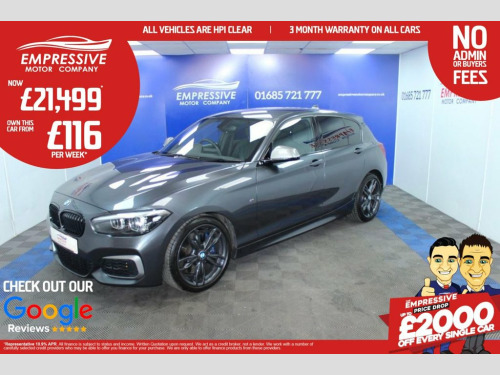 BMW 1 Series M1 3.0 M140i GPF Shadow Edition Hatchback 5dr Petrol 