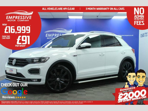 Volkswagen T-ROC  1.5 TSI GPF EVO R-Line SUV 5dr Petrol DSG Euro 6 (