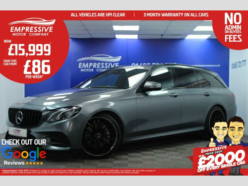 Mercedes-Benz E-Class  2.0 E220d AMG Line Estate 5dr Diesel G-Tronic+ Eur