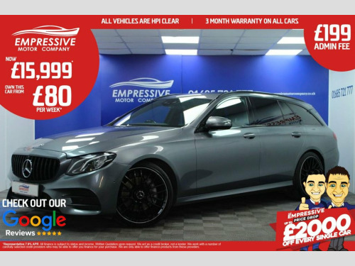 Mercedes-Benz E-Class  2.0 E220d AMG Line Estate 5dr Diesel G-Tronic+ Eur