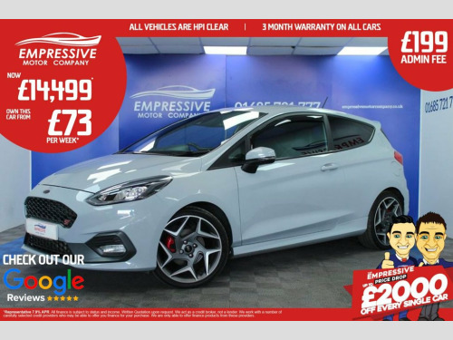 Ford Fiesta  1.5T EcoBoost ST-3 Hatchback 3dr Petrol Manual Eur