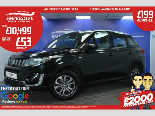 Suzuki Vitara  1.4 Boosterjet MHEV SZ4 SUV 5dr Petrol Hybrid Manu
