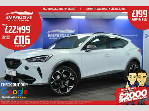 SEAT Formentor   1.5 TSI V2 SUV 5dr Petrol DSG Euro 6 (s/s) (150 ps