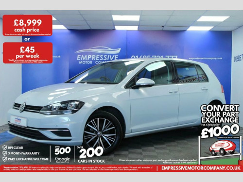 Volkswagen Golf  1.0 TSI SE Hatchback 5dr Petrol Manual Euro 6 (s/s 