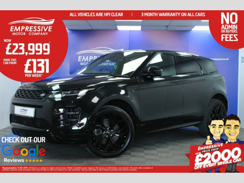 Land Rover Range Rover Evoque  2.0 P200 MHEV R-Dynamic SE SUV 5dr Petrol Auto 4WD