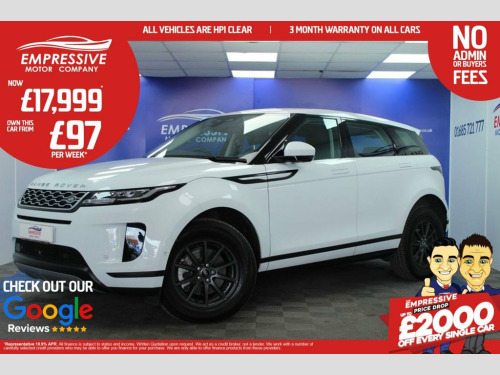 Land Rover Range Rover Evoque  2.0 D165 SUV 5dr Diesel Manual FWD Euro 6 (s/s) (1