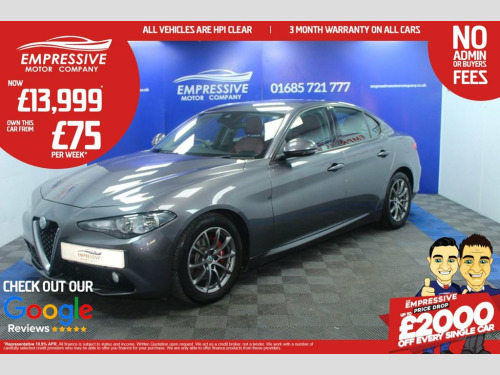 Alfa Romeo Giulia  2.2 TD Super Saloon 4dr Diesel Auto Euro 6 (s/s) (