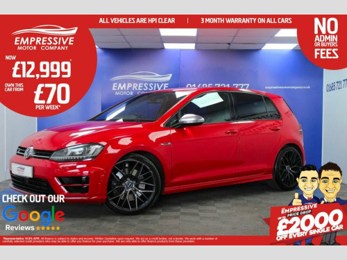 Volkswagen Golf  2.0 TSI BlueMotion Tech R Hatchback 5dr Petrol Man