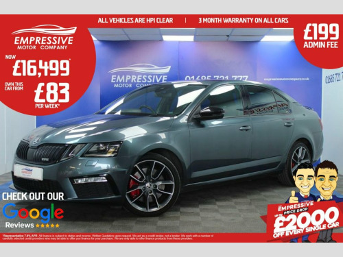 Skoda Octavia  2.0 TSI GPF vRS Hatchback 5dr Petrol DSG Euro 6 (s