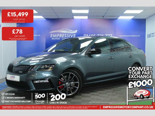 Skoda Octavia  2.0 TSI GPF vRS Hatchback 5dr Petrol DSG Euro 6 (s 