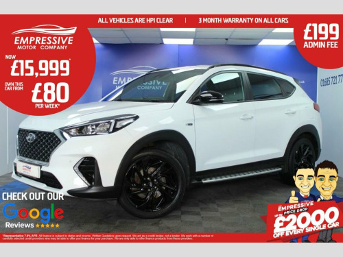 Hyundai Tucson  1.6 T-GDi N Line SUV 5dr Petrol Manual Euro 6 (s/s