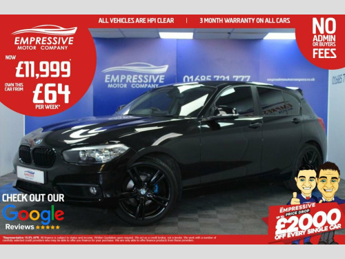BMW 1 Series  2.0 118d SE Hatchback 5dr Diesel Manual Euro 6 (s/