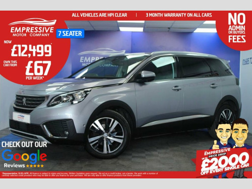 Peugeot 5008  1.6 BlueHDi Allure SUV 5dr Diesel Manual Euro 6 (s