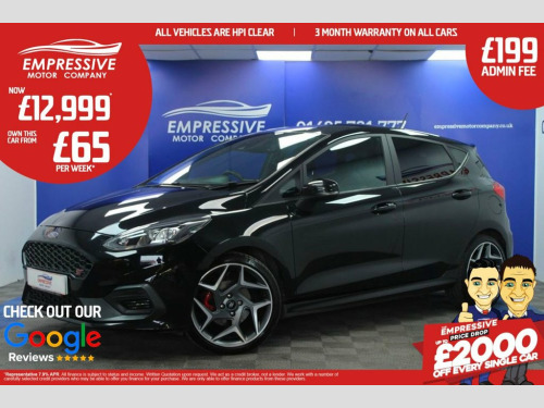Ford Fiesta  1.5T EcoBoost ST-3 Hatchback 5dr Petrol Manual Eur 