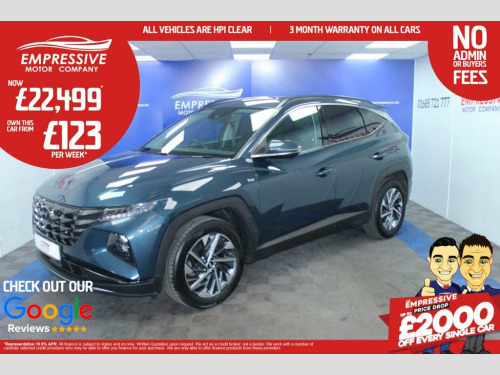 Hyundai Tucson  1.6 T-GDi MHEV Premium SUV 5dr Petrol Hybrid DCT E