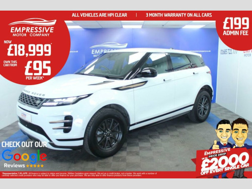 Land Rover Range Rover Evoque  2.0 D165 R-Dynamic SUV 5dr Diesel Manual FWD Euro 