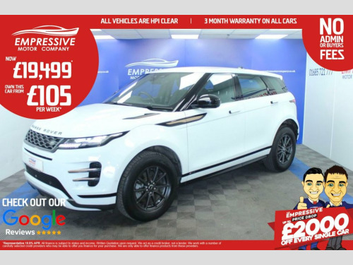 Land Rover Range Rover Evoque  2.0 D165 R-Dynamic SUV 5dr Diesel Manual FWD Euro 