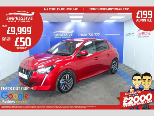 Peugeot 208  1.2 PureTech Allure Hatchback 5dr Petrol Manual Eu