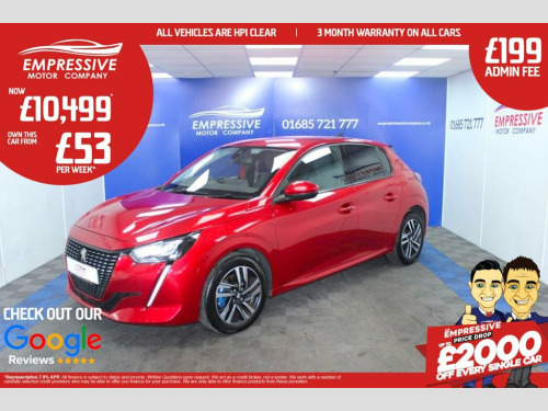 Peugeot 208  1.2 PureTech Allure Hatchback 5dr Petrol Manual Eu