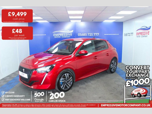 Peugeot 208  1.2 PureTech Allure Hatchback 5dr Petrol Manual Eu 