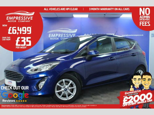 Ford Fiesta  1.5 TDCi Zetec Hatchback 5dr Diesel Manual Euro 6 
