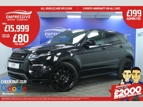 Land Rover Range Rover Evoque  2.0 TD4 HSE Dynamic SUV 5dr Diesel Auto 4WD Euro 6