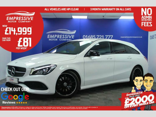 Mercedes-Benz CLA  2.1 CLA220d AMG Line Night Edition Shooting Brake 