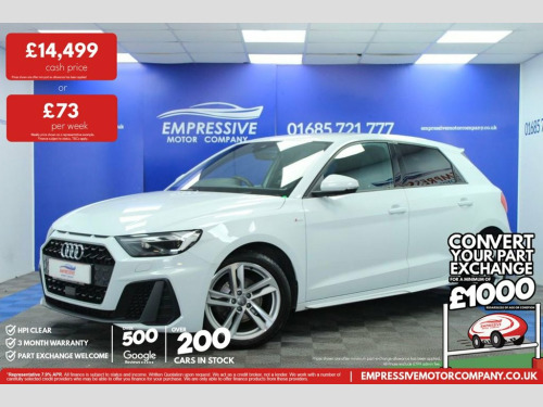 Audi A1  1.0 TFSI 30 S line Sportback 5dr Petrol Manual Eur 