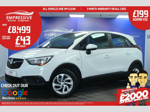 Vauxhall Crossland X  1.2 SE SUV 5dr Petrol Manual Euro 6 (83 ps)