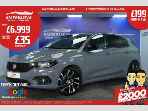 Fiat Tipo  1.4 T-Jet S-Design Hatchback 5dr Petrol Manual Eur 