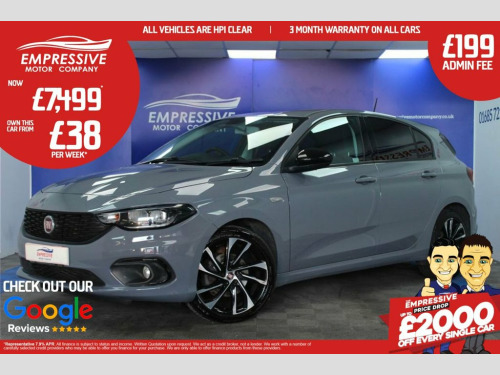 Fiat Tipo  1.4 T-Jet S-Design Hatchback 5dr Petrol Manual Eur
