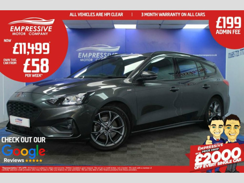 Ford Focus  1.0T EcoBoost ST-Line Estate 5dr Petrol Manual Eur