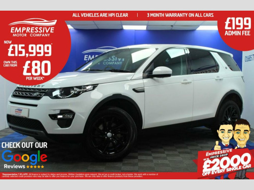 Land Rover Discovery Sport  2.0 TD4 SE Tech SUV 5dr Diesel Auto 4WD Euro 6 (s/