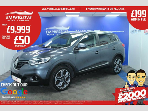 Renault Kadjar  1.3 TCe Dynamique S Nav SUV 5dr Petrol Manual Euro