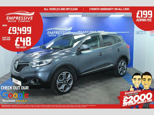 Renault Kadjar  1.3 TCe Dynamique S Nav SUV 5dr Petrol Manual Euro