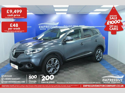 Renault Kadjar  1.3 TCe Dynamique S Nav SUV 5dr Petrol Manual Euro 