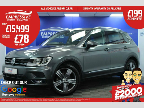 Volkswagen Tiguan  2.0 TDI Match SUV 5dr Diesel Manual Euro 6 (s/s) (