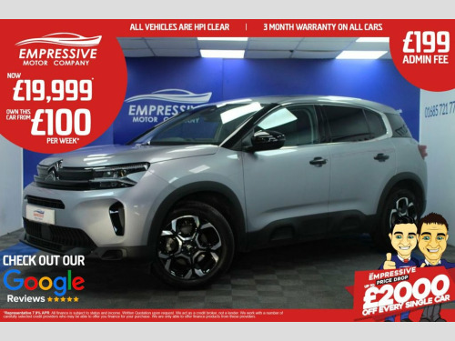 Citroen C5 Aircross  1.2 PureTech PLUS SUV 5dr Petrol Manual Euro 6 (s/