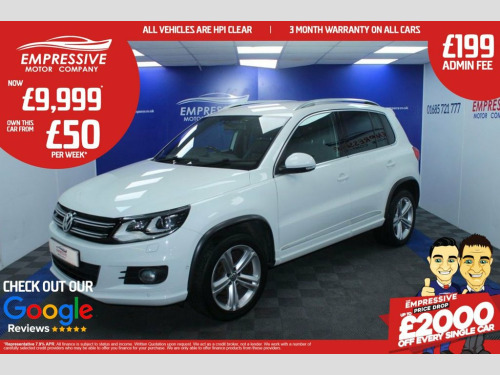 Volkswagen Tiguan  2.0 R LINE EDITION TDI BMT 4MOTION 5d 148 BHP