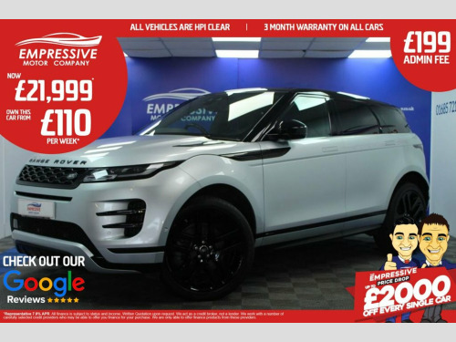 Land Rover Range Rover Evoque  2.0 D180 R-Dynamic HSE SUV 5dr Diesel Auto 4WD Eur