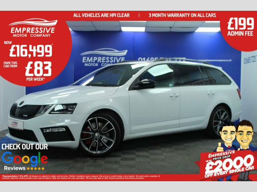 Skoda Octavia  2.0 TSI GPF vRS Estate 5dr Petrol Manual Euro 6 (s