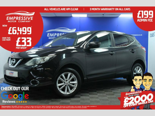Nissan Qashqai  1.5 dCi Acenta Premium SUV 5dr Diesel Manual 2WD E