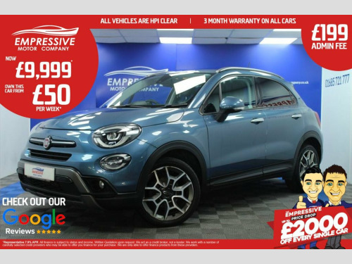 Fiat 500X  1.0 FireFly Turbo MultiAir Cross Plus SUV 5dr Petr
