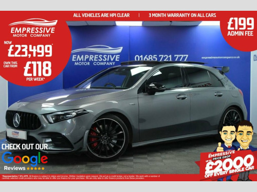 Mercedes-Benz A-Class  2.0 A35 AMG (Premium Plus) Hatchback 5dr Petrol Sp
