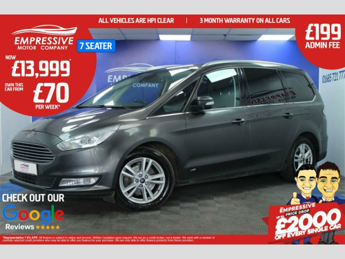 Ford Galaxy  2.0 TDCi Titanium MPV 5dr Diesel Manual Euro 6 (s/