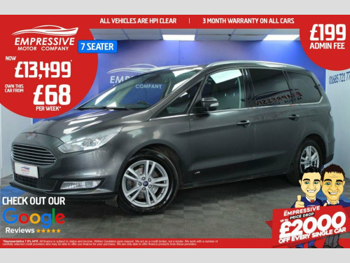 Ford Galaxy  2.0 TDCi Titanium MPV 5dr Diesel Manual Euro 6 (s/ 