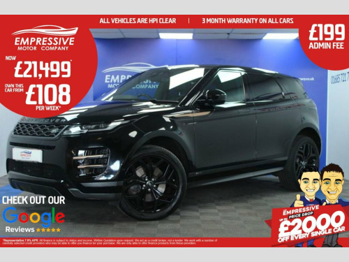 Land Rover Range Rover Evoque  2.0 D180 R-Dynamic SE SUV 5dr Diesel Auto 4WD Euro 