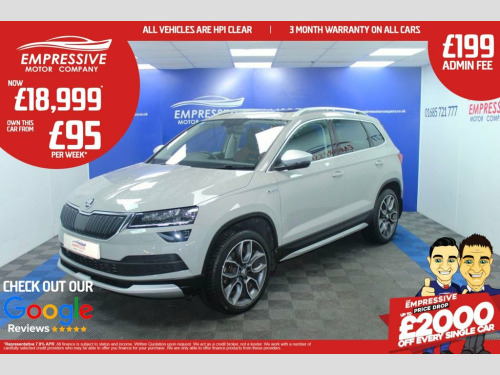 Skoda Karoq  2.0 TDI Scout SUV 5dr Diesel Manual 4WD Euro 6 (s/ 