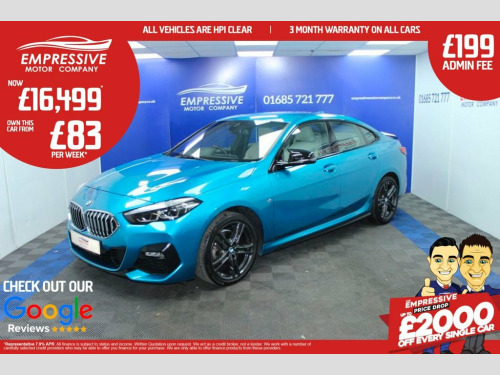 BMW 2 Series  1.5 218i M Sport Saloon 4dr Petrol Manual Euro 6 (