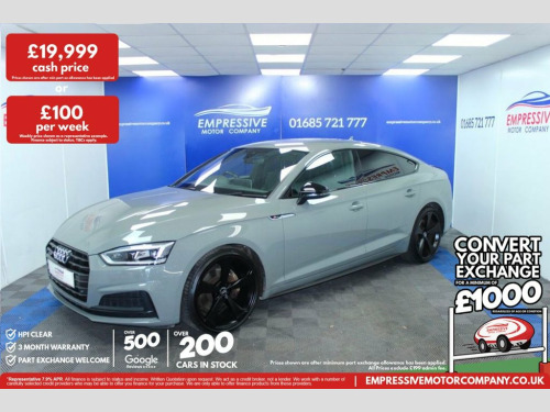 Audi A5  2.0 TDI 40 Black Edition Sportback 5dr Diesel S Tr 